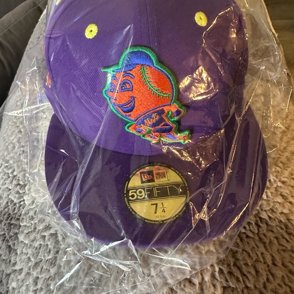 New era fitted 7 1/4 Mets hat - Picture 5 of 5